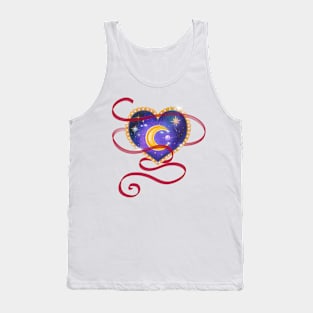 Moon heart Tank Top